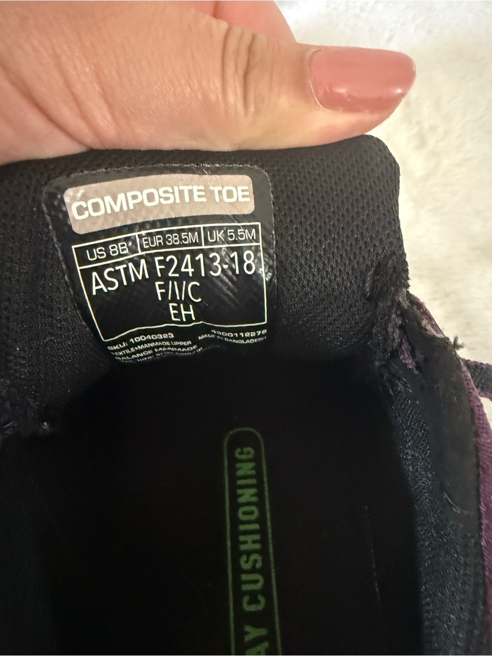 Women’s Ariat composite toe size 8 - Picture 5 of 7
